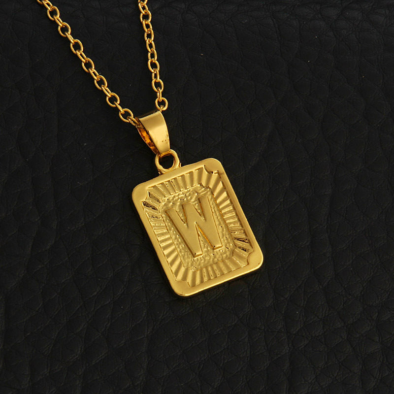 Cvija - Gold Letter Necklace's (A-Z)
