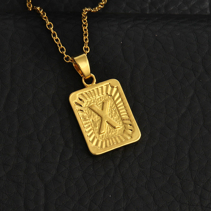 Cvija - Gold Letter Necklace's (A-Z)