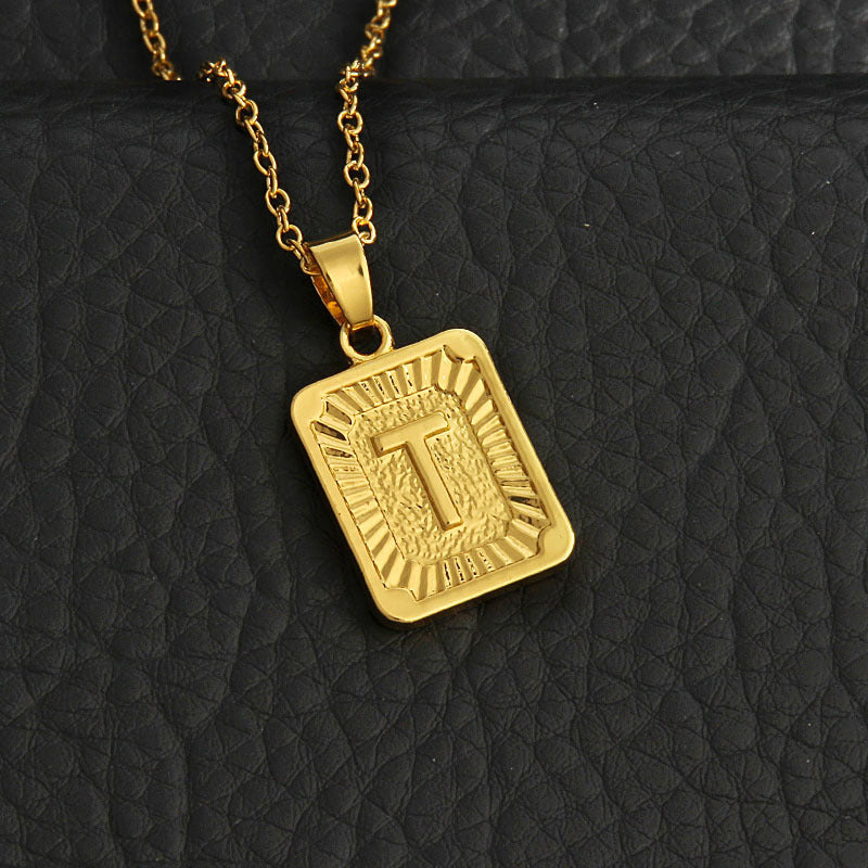 Cvija - Gold Letter Necklace's (A-Z)