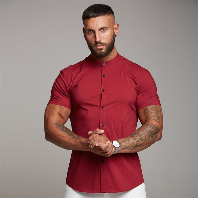 Marka - Men's Summer Cool Short Sleeve Breathable Shirt