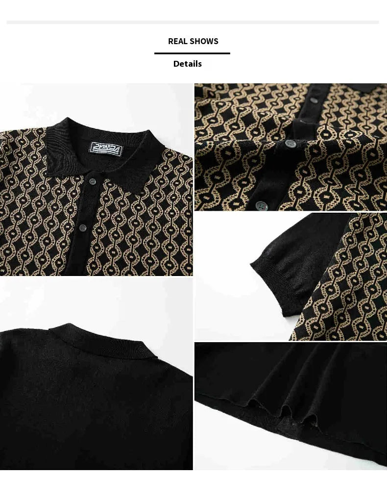 Danda - Men's Summer Short-Sleeved Cardigan