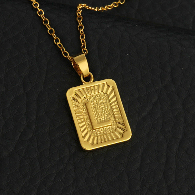Cvija - Gold Letter Necklace's (A-Z)