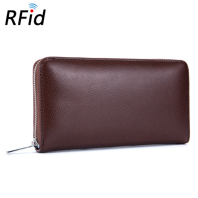 Baellerry - Multi Department Unisex Wallet Genuine Leather, RFID