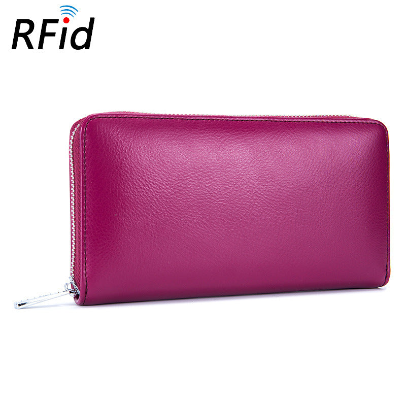 Baellerry - Multi Department Unisex Wallet Genuine Leather, RFID