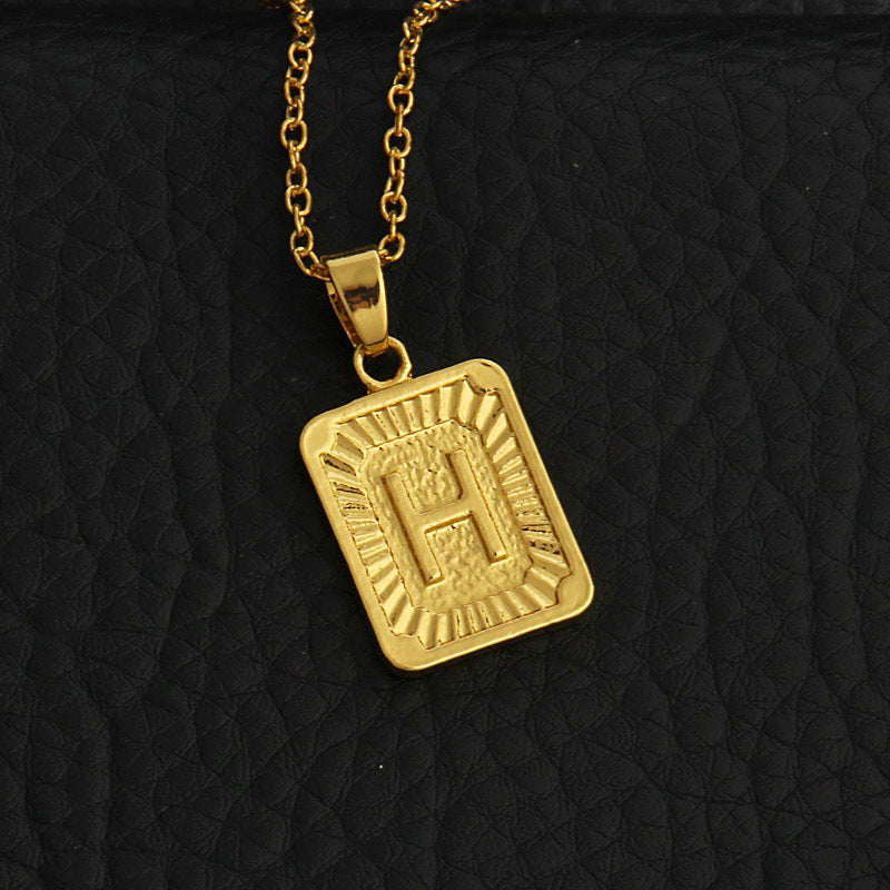 Cvija - Gold Letter Necklace's (A-Z)