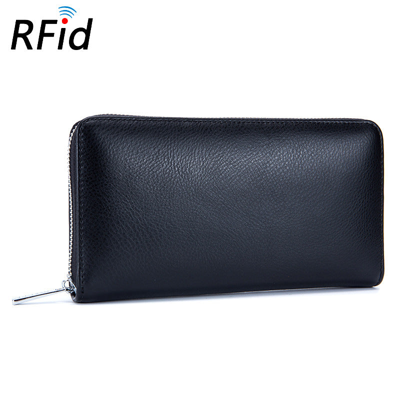 Baellerry - Multi Department Unisex Wallet Genuine Leather, RFID