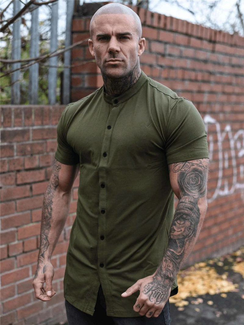 Marka - Men's Summer Cool Short Sleeve Breathable Shirt