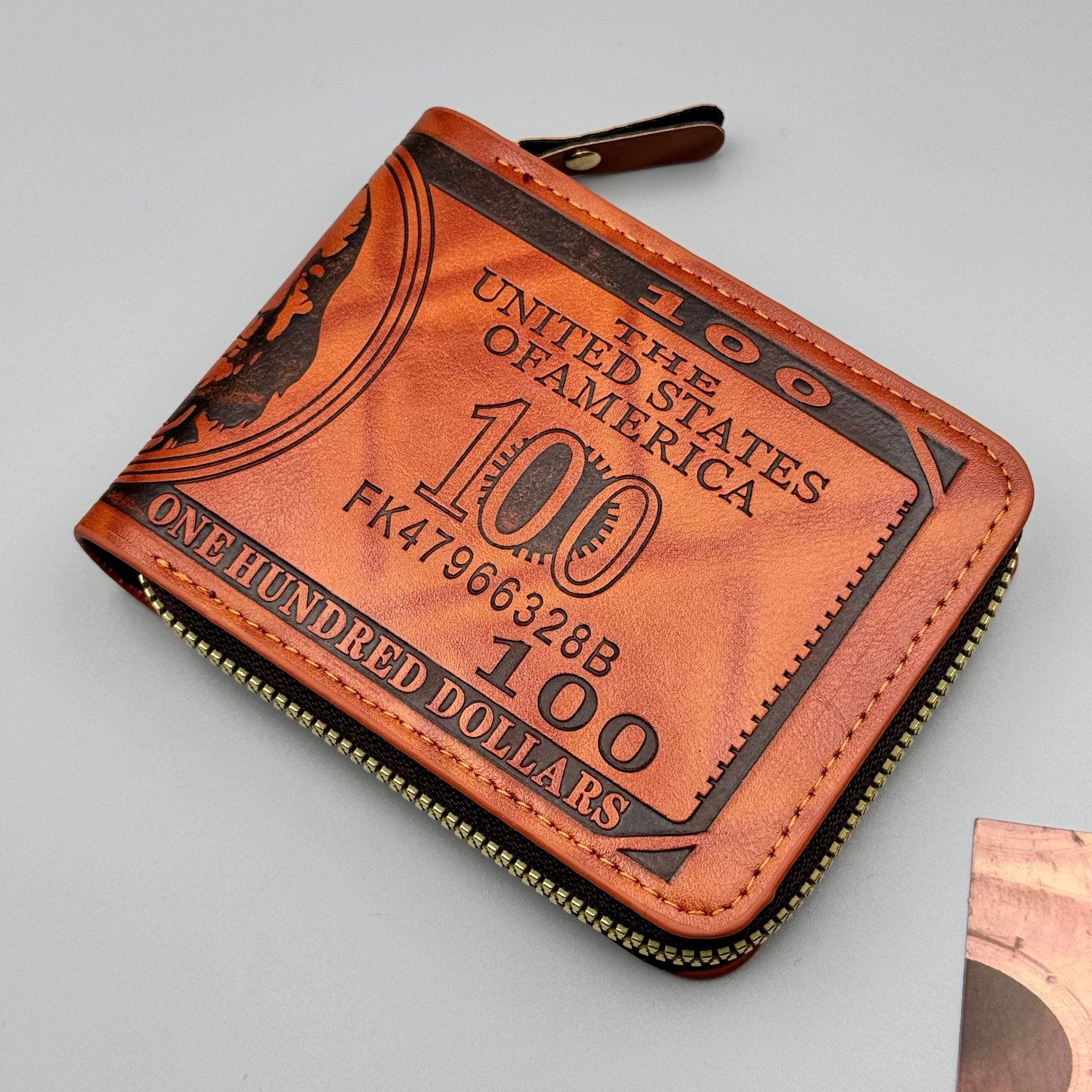 Burma - Personalized $100 Bill Men's Wallet